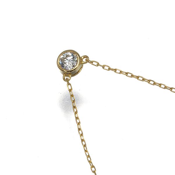 AHKAH（アーカー） ネックレス ダイヤ ダイヤモンド 0.05ct ヌーディー 