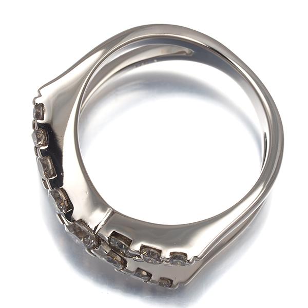カシケイ リング ダイヤ ダイヤモンド 1.00ct ネイキッド 11.5号 K18BG