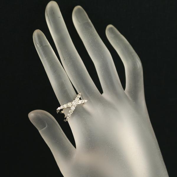 カシケイ リング ダイヤ ダイヤモンド 1.00ct ネイキッド 11.5号 K18BG