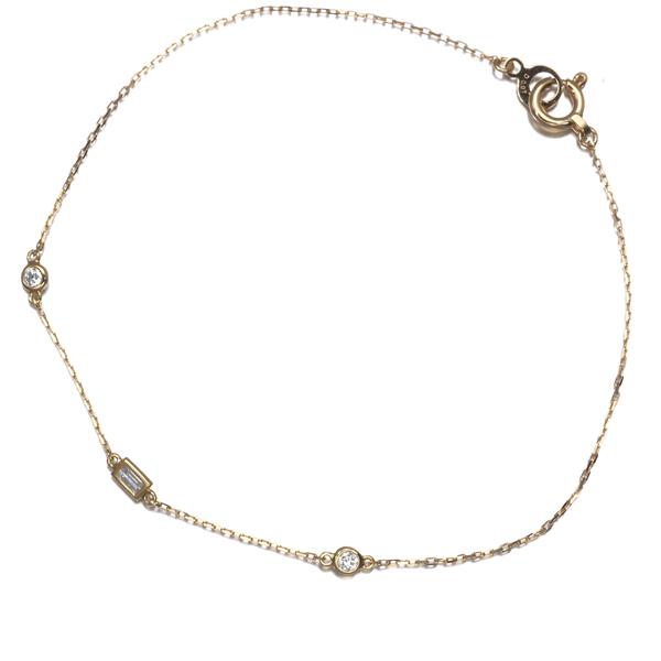AHKAH（アーカー） ブレスレット ダイヤ ダイヤモンド 0.07ct