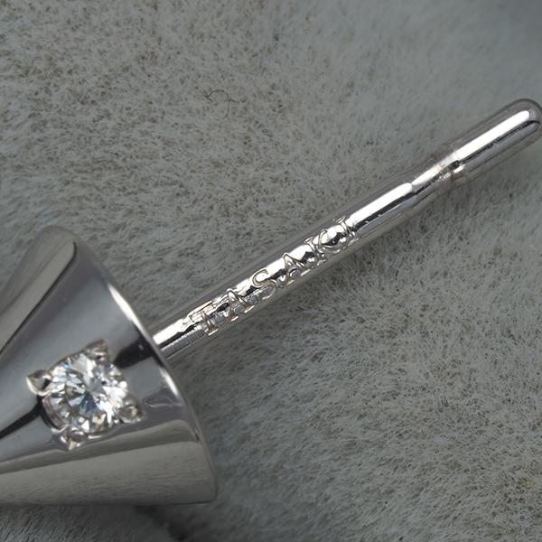 TASAKI（タサキ） ピアス パール 真珠 7.5mm ダイヤ ダイヤモンド 0.02