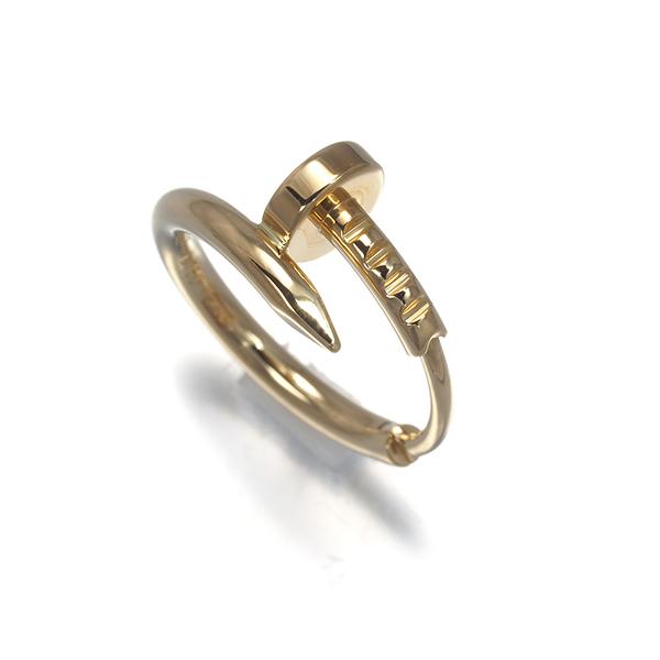 Cartier（カルティエ） ピアス ジュストアンクル 片耳 フープ K18YG