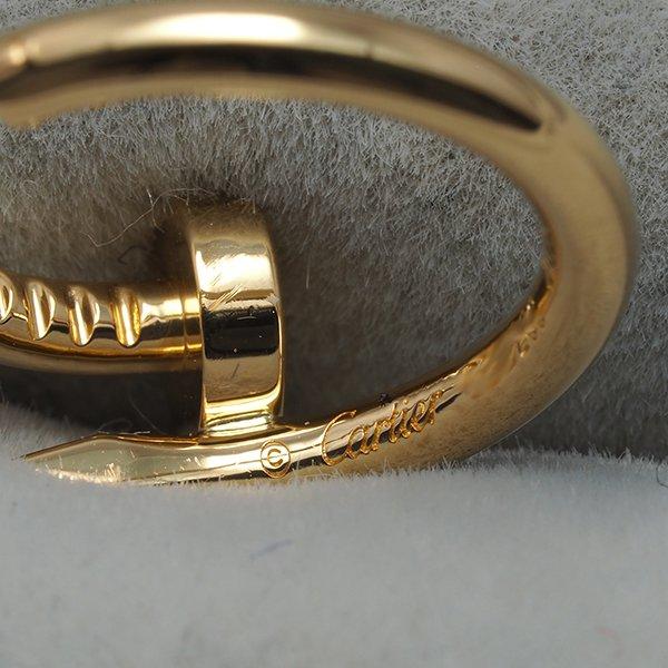 Cartier（カルティエ） ピアス ジュストアンクル 片耳 フープ K18YG