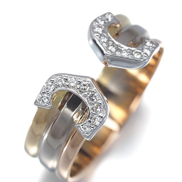 Cartier（カルティエ） リング ダイヤ ダイヤモンド 2C ドゥーブルC C2 