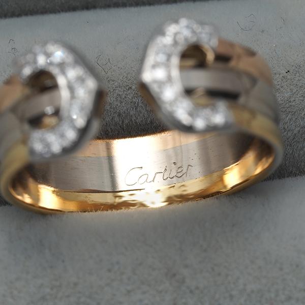 Cartier（カルティエ） リング ダイヤ ダイヤモンド 2C ドゥーブルC C2 