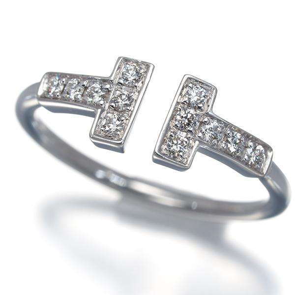 TIFFANY&Co.（ティファニー） リング ダイヤ ダイヤモンド Tワイヤー 9 
