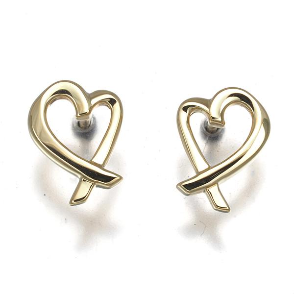 TIFFANY&Co.（ティファニー） ピアス ラビングハート K18YG BLJ 