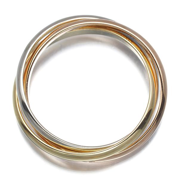 Cartier（カルティエ） トリニティ リング スリーカラー XS 49号 K18YG