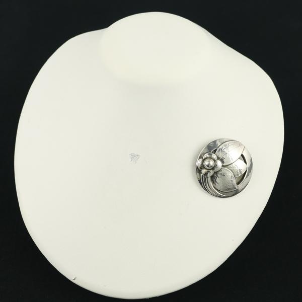 Georg Jensen（ジョージ ジェンセン） ブローチ 127 フラワー シルバー