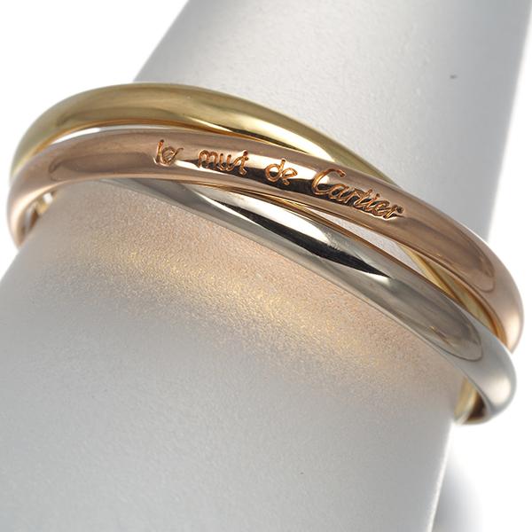 Cartier（カルティエ） トリニティ リング スリーカラー XS 54号 K18YG