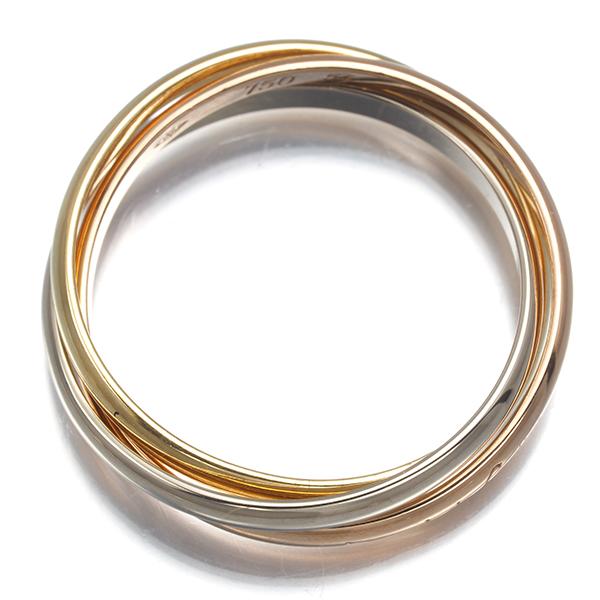 Cartier（カルティエ） トリニティ リング スリーカラー XS 54号 K18YG