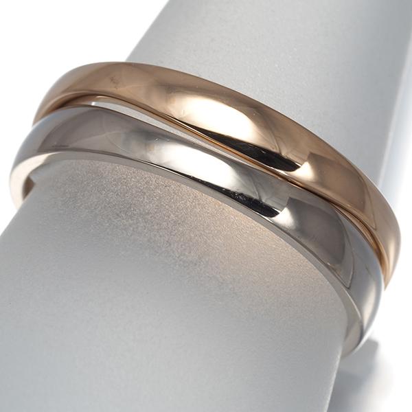 Cartier（カルティエ） ラブミー リング 54号 K18PG/WG 指輪 BLJ 