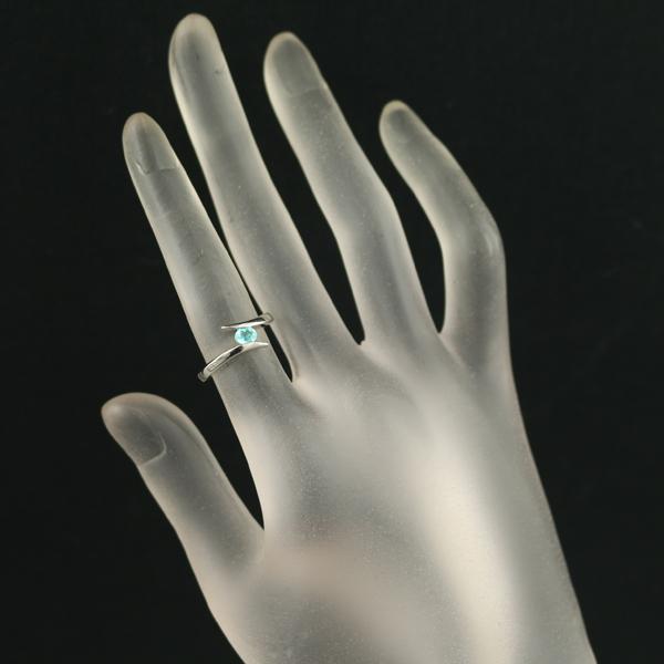 GEMCEREY（ジェムケリー） リング パライバトルマリン 0.247ct 一粒 8 