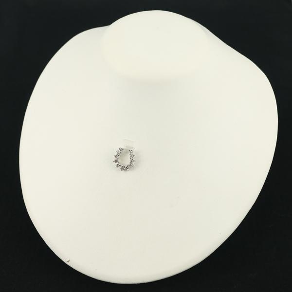 GSTV ペンダントトップ ブラウンダイヤ ダイヤモンド 1.00ct ホースシュー K18WG BLJ/GENJ |  | 03