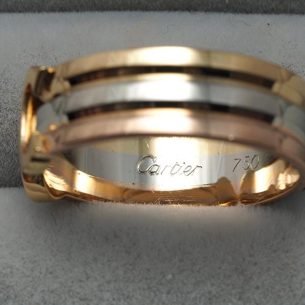 Cartier（カルティエ） リング 2C ドゥーブルC C2 スリーカラー SM 51 