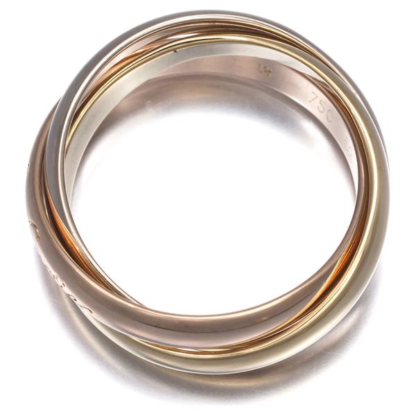 カルティエ トリニティ リング スリーカラー クラシック 52号 K18YG/WG/PG 指輪 BLJ | Cartier | 02