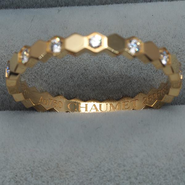 CHAUMET（ショーメ） リング ダイヤ ダイヤモンド ビードゥショーメ