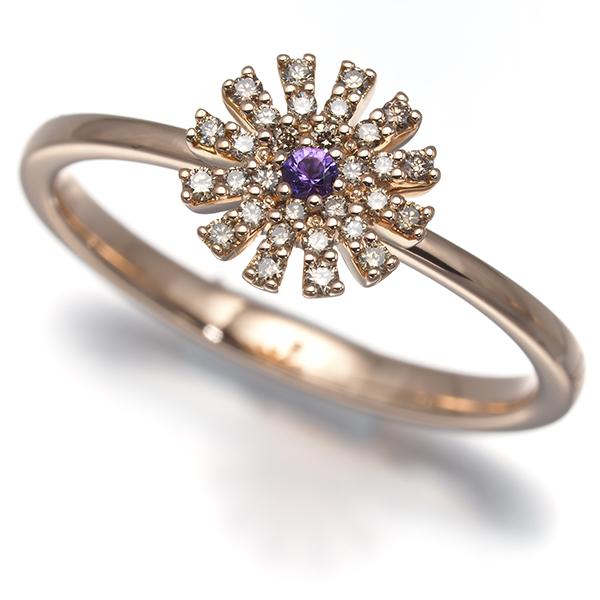 DAMIANI（ダミアーニ） リング アメジスト ダイヤ ダイヤモンド