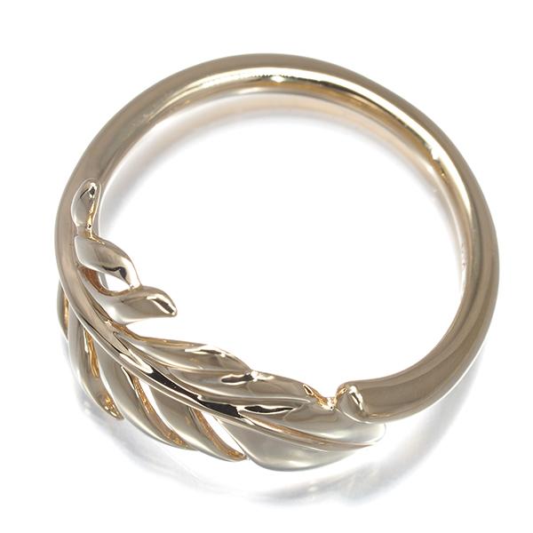 STAR JEWELRY（スタージュエリー） リング フェザー 9号 K10YG 指輪