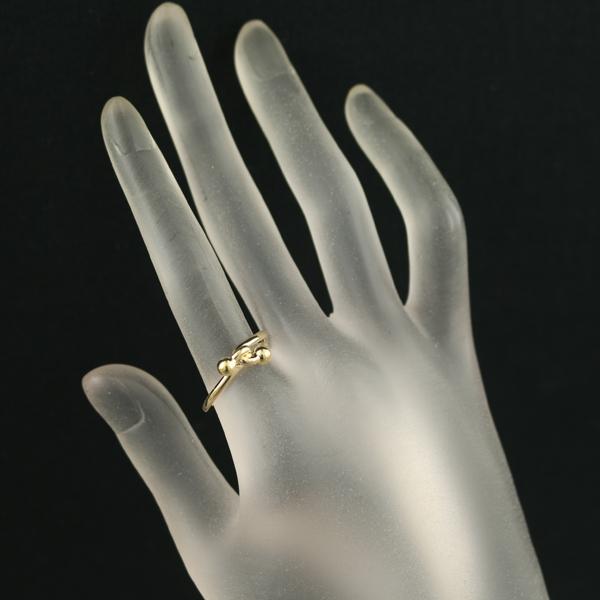 TIFFANY&Co.（ティファニー） リング ダブルフック 14号 K18YG 指輪