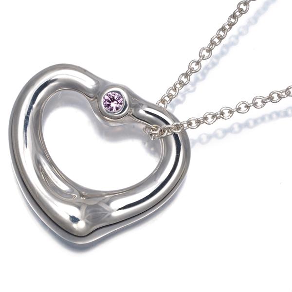 TIFFANY&Co.（ティファニー） ネックレス ピンクサファイア オープン 