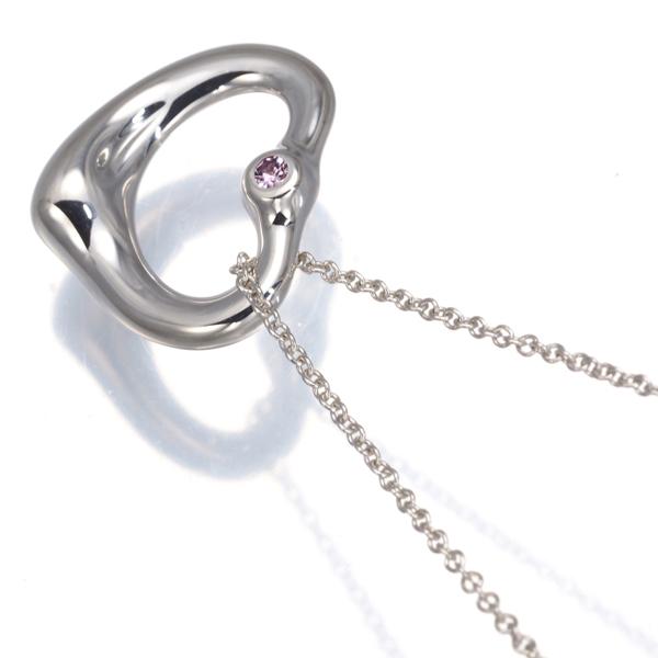 TIFFANY&Co.（ティファニー） ネックレス ピンクサファイア オープン 