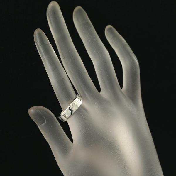 【Tiffany & Co. 】17号 ナローリング シルバー925 TIFFANY&Co.（ティファニー） リング ダイヤ ダイヤモンド リターン