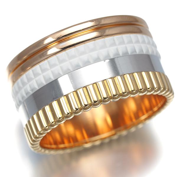 BOUCHERON（ブシュロン） リング キャトルホワイト ラージ 56号 K18YG 