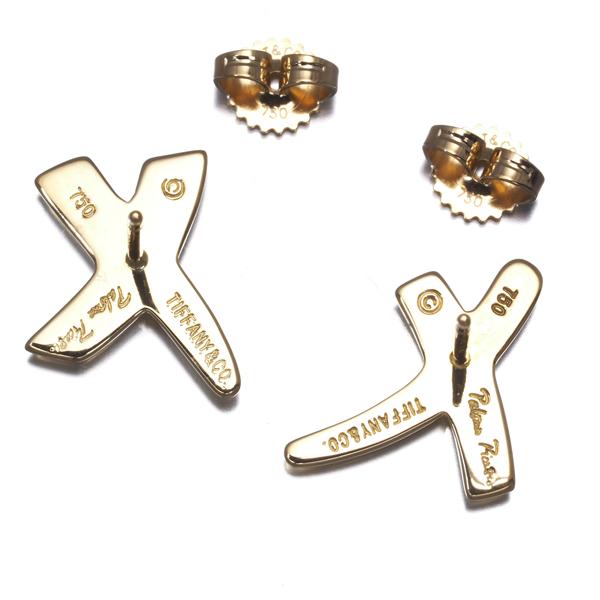 TIFFANY&Co.（ティファニー） ピアス グラフィティX キス K18YG BLJ