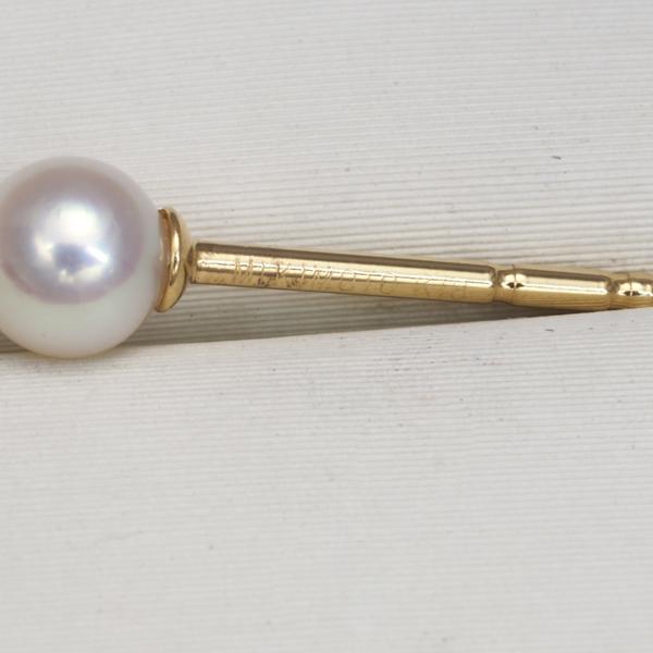 MIKIMOTO（ミキモト） ピアス ベビー パール 真珠 4.2mm 一粒 K18YG