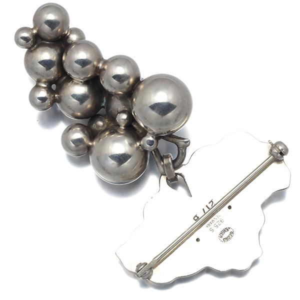 Georg Jensen（ジョージ ジェンセン） ブローチ ムーンライトグレープ