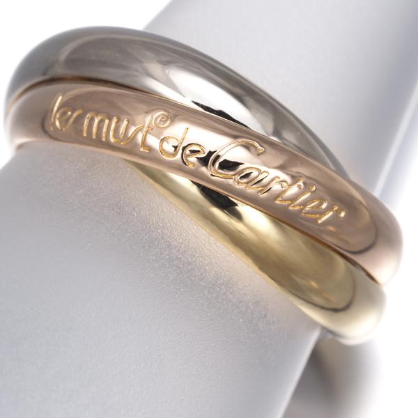 Cartier（カルティエ） トリニティ リング スリーカラー クラシック 56 