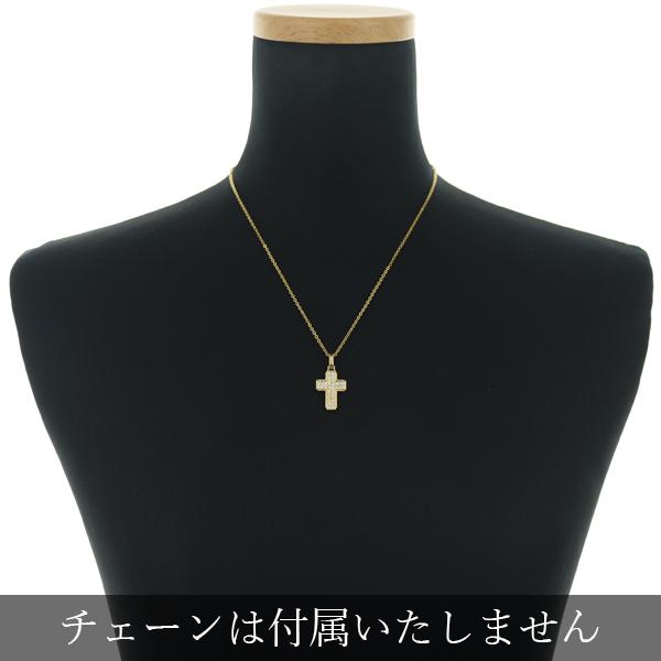 シンパシーオブソウル ペンダントトップ ダイヤ ダイヤモンド パヴェ クロス K18YG BLJ/GENJ_3