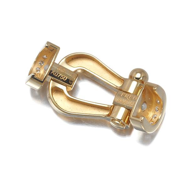 フレッド ブレスレット用バックル ダイヤ ダイヤモンド フォース10 LM ハーフ K18YG BLJ_3
