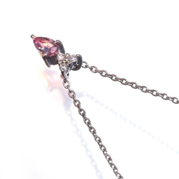 アレキサンドライト 0.17ct ダイヤ ダイヤモンド 0.03ct ネックレス Pt900/Pt850 鑑別書GENJ |  | 03