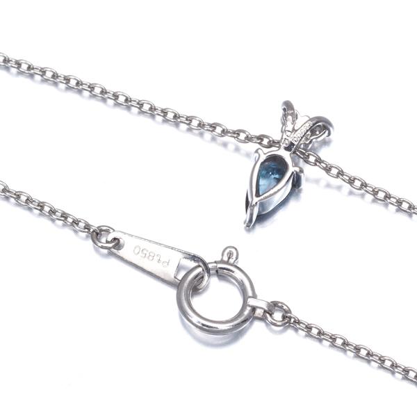 アレキサンドライト 0.17ct ダイヤ ダイヤモンド 0.03ct ネックレス Pt900/Pt850 鑑別書GENJ |  | 04