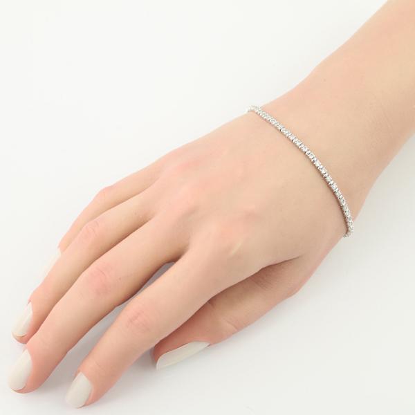 【1000本限定】 TASAKI GINZA 喜平 ブレスレット 925 ダイヤ TASAKI（タサキ） ブレスレット ダイヤ ダイヤモンド 1.52ct テニス