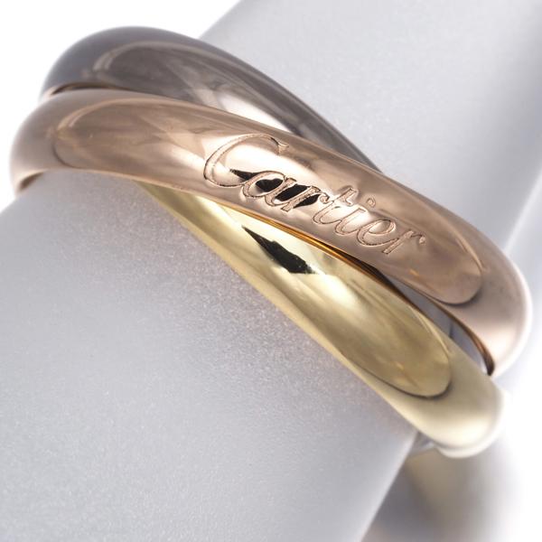 カルティエ トリニティ リング スリーカラー クラシック 54号 K18YG/WG/PG 指輪 BLJ | Cartier | 04