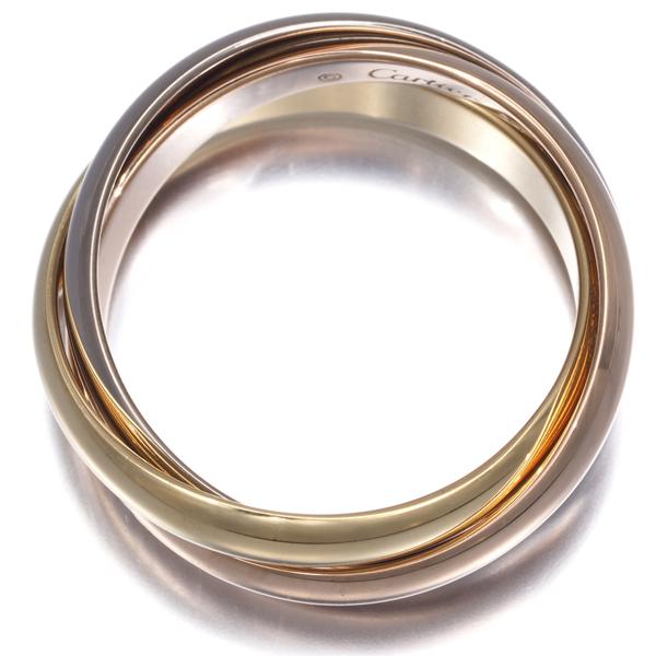 カルティエ トリニティ リング スリーカラー クラシック 54号 K18YG/WG/PG 指輪 BLJ | Cartier | 02
