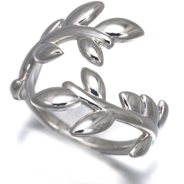 TIFFANY&Co.（ティファニー） リング オリーブリーフ バイパス 9号