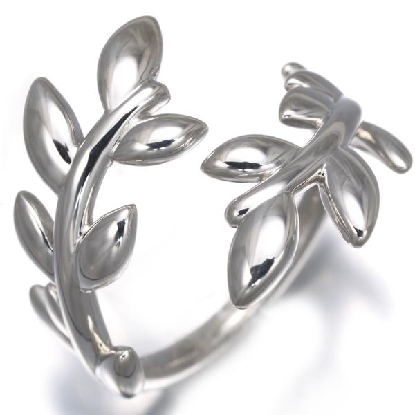 TIFFANY&Co.（ティファニー） リング オリーブリーフ バイパス 9号