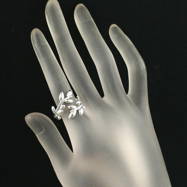 TIFFANY&Co.（ティファニー） リング オリーブリーフ バイパス 9号