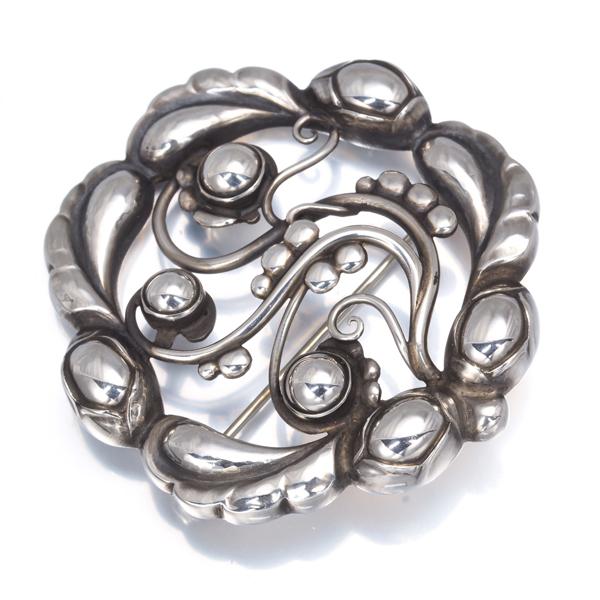 Georg Jensen（ジョージ ジェンセン） ブローチ ムーンライト 