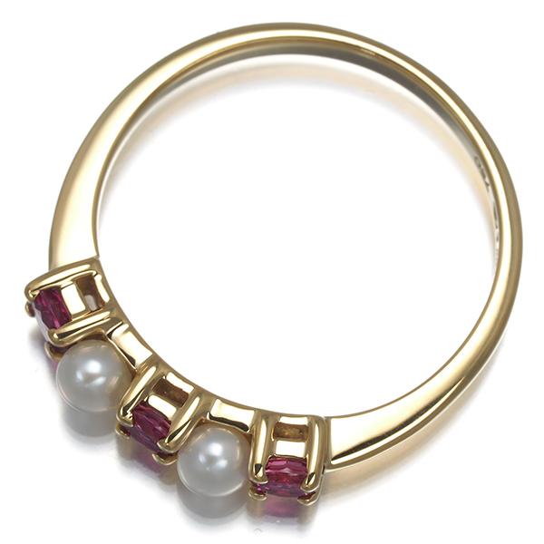 TIFFANY&Co.（ティファニー） リング ベビー パール 真珠 3.0mm ルビー