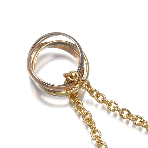Cartier（カルティエ） トリニティ ネックレス スリーカラー フォルサ 
