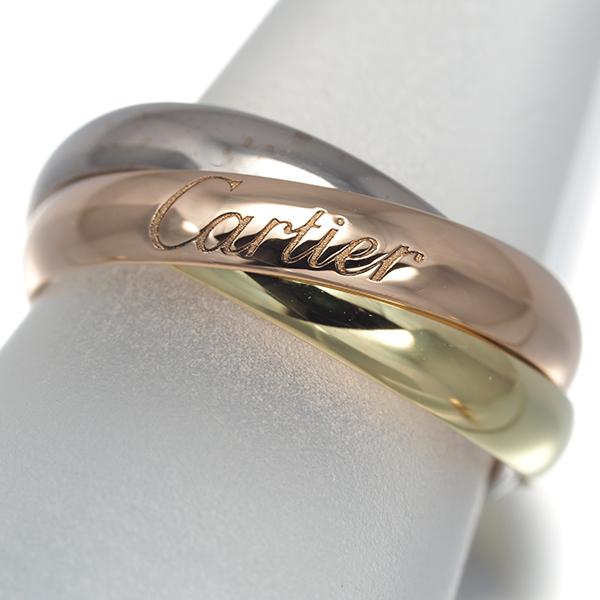 Cartier（カルティエ） トリニティ リング スリーカラー SM ピンキー