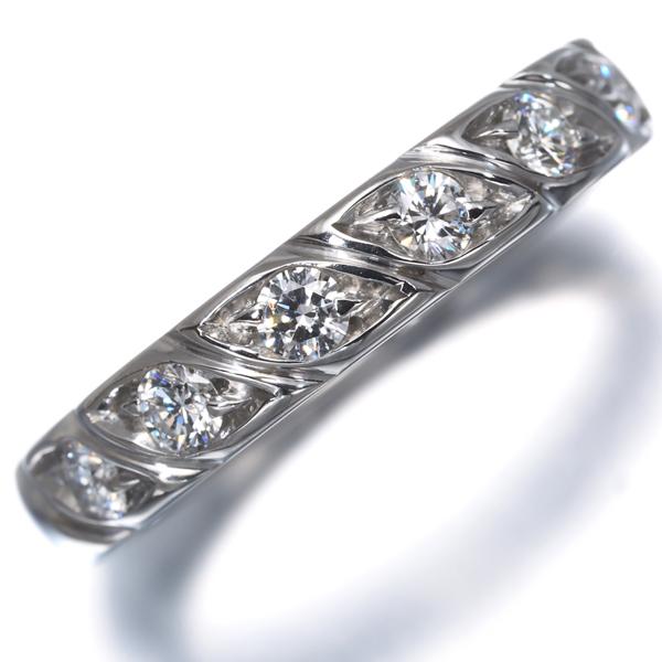 CHAUMET（ショーメ） リング ダイヤ ダイヤモンド トルサード 7P 8.5号