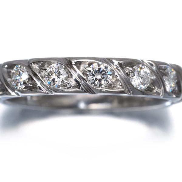 CHAUMET（ショーメ） リング ダイヤ ダイヤモンド トルサード 7P 8.5号