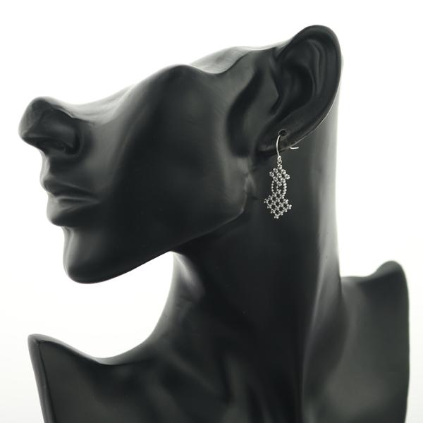 TIFFANY&Co.（ティファニー） ピアス メッシュ カットボール フリンジ 