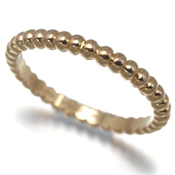 レーズン Van Cleef & Arpels ペルレ スモール 50号 ヴァンクリーフ&アーペル リング ペルレ スモール 50号 K18YG 指輪 BLJ